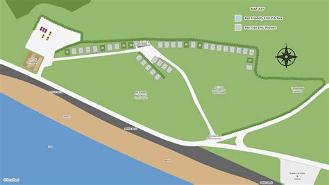 Site Map – Newgale Campsite