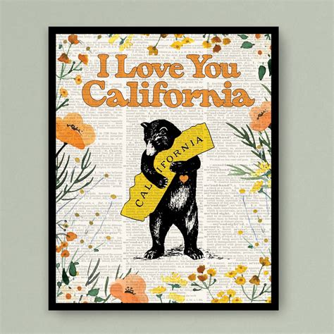 California Print California Prints California Art - Etsy