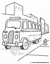 City Bus Coloring Page At GetColoringscom  Free Printable Colorings sketch template