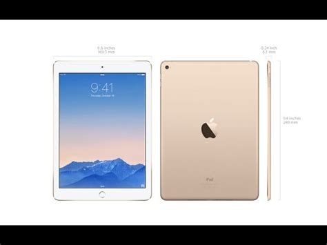 Apple iPad Air 2 ( 64Gb ) 4G - Gold Unboxing - YouTube