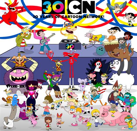 30 Years of Cartoon Network by AfroOtaku917 on DeviantArt