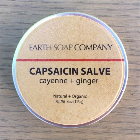 Capsaicin Cream - Earth Soap Company