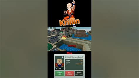 Kriffin [Awakened] - Krillin (Unlock Potential) 4 Stars - Showcase astd #anime #roblox # ...