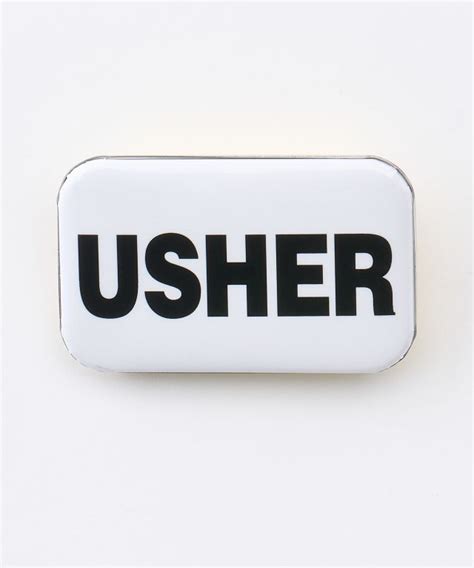 Usher Badge | United Kingdom Store