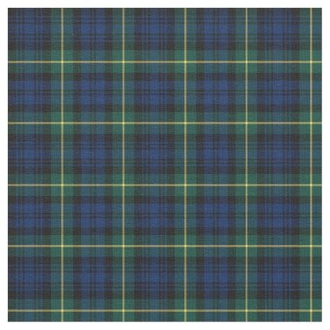 Clan Gordon Tartan Fabric | Zazzle