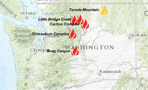 Winds Blowing Ellensburg-Area Wildfire Away From Homes | KPLU News for Seattle and the Northwest