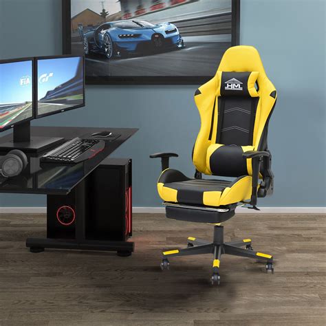 GAMING CHAIR BLACK/YELLOW