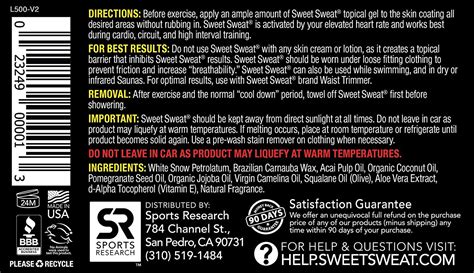 Sweet Sweat Sticks (6.4 oz cream) - Royalty Health