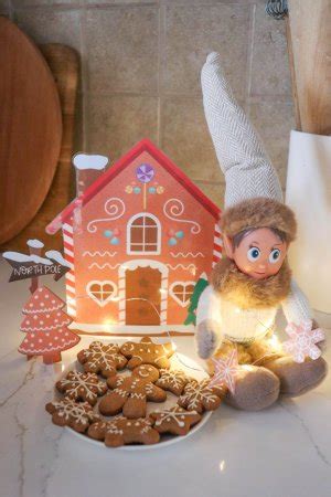 Elf on the Shelf Gingerbread Printables » Homemade Heather