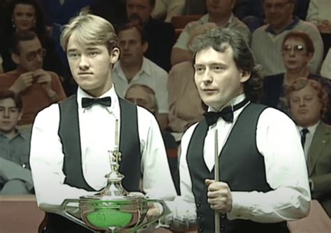 Stephen Hendry and Jimmy White at the Crucible Theatre - The History ...