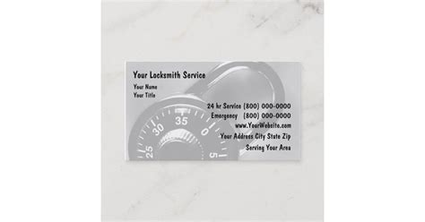 Locksmith Business Cards | Zazzle