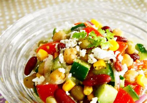 Bean and Cottage Cheese Salad Recipe by cookpad.japan - Cookpad