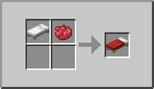 Red Bed | How to craft red bed in Minecraft | Minecraft Wiki