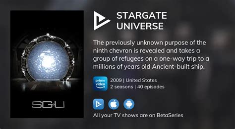 Watch Stargate Universe streaming