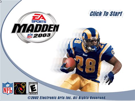 Download Madden NFL 2003 (Windows) - My Abandonware