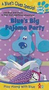 Amazon.com: Blue's Clues - Blue's Big Pajama Party [VHS]: Steve Burns, Traci Paige Johnson, Seth ...