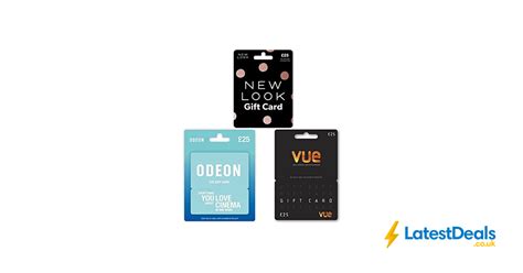 Amazon Up To 20% off Gift Cards Inc Odeon, Pizza Hut, New Look & Apple at Amazon