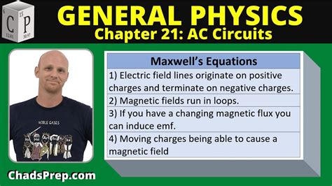 *21.2 Maxwell's Theory of Electromagnetism - Chad's Prep®