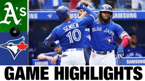 A's vs. Blue Jays Game Highlights (9/5/21) | MLB Highlights - Win Big ...