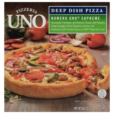 Uno 9″ Deep Dish Supreme Pizza | Pizzeria Uno Foods