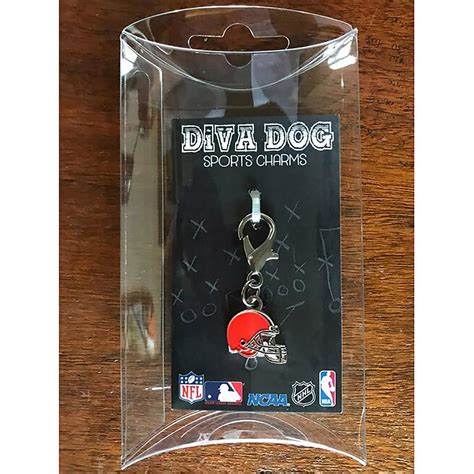 Cleveland Browns Logo Dog Collar Charm | BaxterBoo