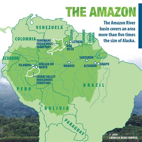 Map Of Amazon Basin