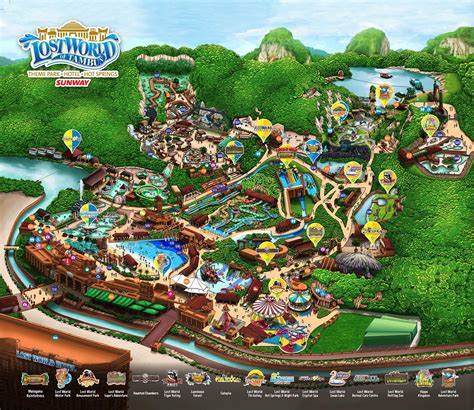 I City Theme Park Map - pranploaty