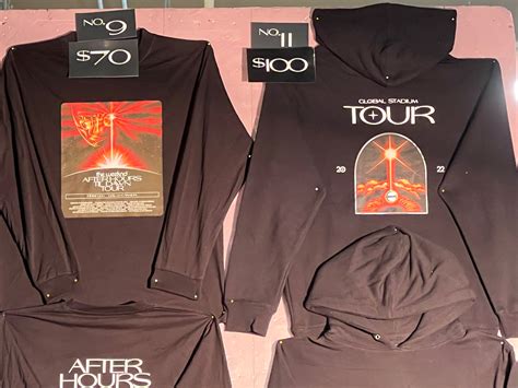 The Weeknd 2022 Concert Merch The After Hours Til Dawn Stadium Tour T-Shirt ...