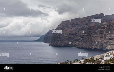 Cliff of Los Gigantes Stock Photo - Alamy