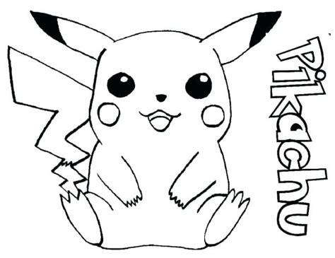 Free Pikachu Coloring Pages at GetColorings.com | Free printable ...