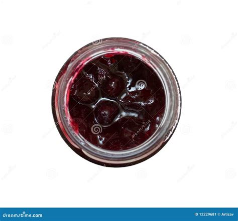 Fruit jam stock image. Image of isolated, background - 12229681