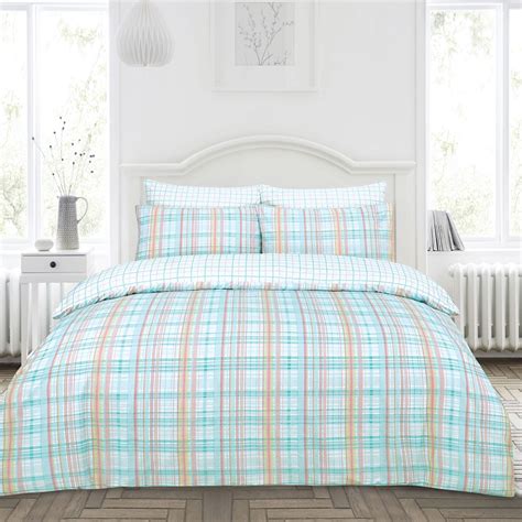 Iona Aqua Cotton Mix Duvet Set | Duvet sets, Duvet, Cotton mix