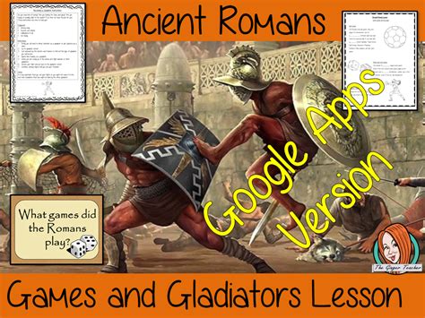 Distance Learning Ancient Roman Games and Gladiators | Teaching Resources