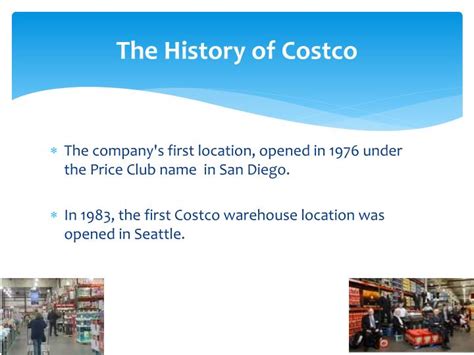 Costco History Timeline