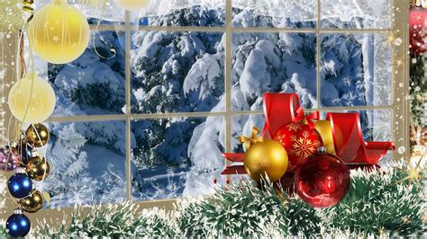 Christmas Winter Scenes Wallpapers - Wallpaper Cave