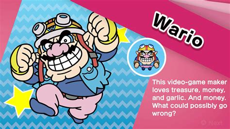 Warioware Character List