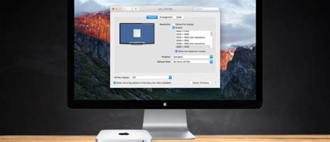 How to Set Custom Resolutions for External Displays in Mac OS X