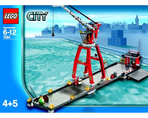 LEGO Set 7994-1-s3 Harbour Wharf & Crane (2007 City > Harbor) | Rebrickable - Build with LEGO