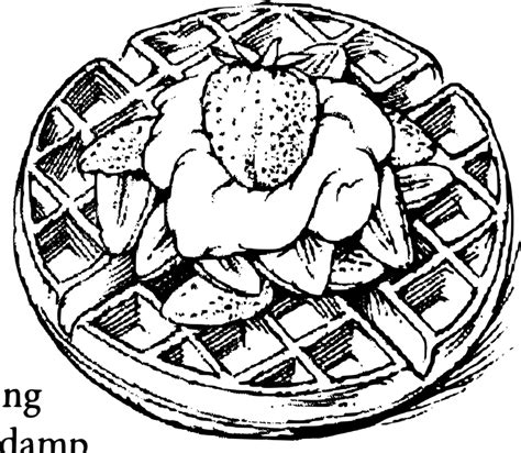 Belgian Waffles Vector Clipart image - Free stock photo - Public Domain photo - CC0 Images