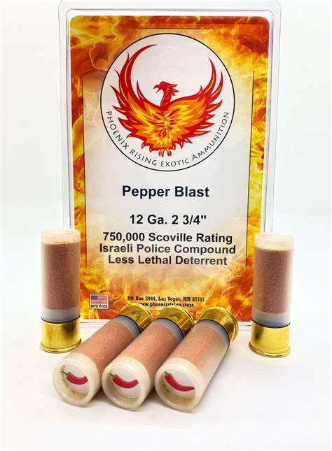 Phoenix Rising - 12 Gauge Pepper Blast