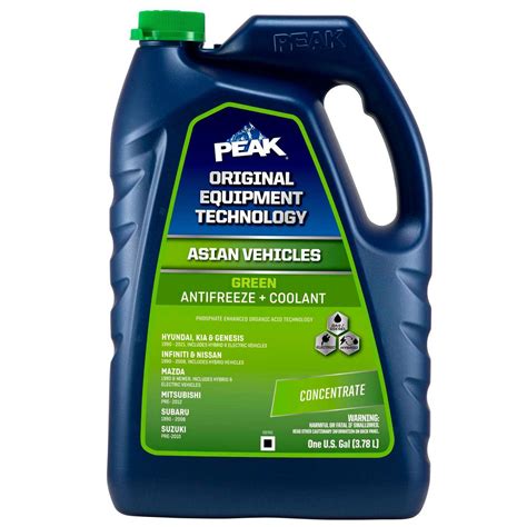 Peak OET Antifreeze/Engine Coolant PAG0B3