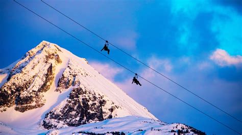 Superfly Zipline Whistler - Winter (Insane Zipline Fun In The Cold ...