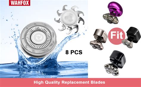 Amazon.com: 8 pcs Shaver Replacement Blades for Skull Shaver Pitbull Replacement Blades for ...