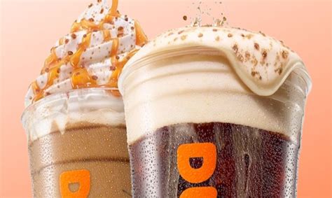 The New Salted Caramel Cream Cold Brew and Salted Caramel Signature Latte Arrive at Dunkin’ Donuts