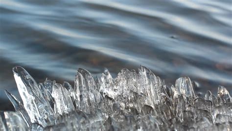 Abstract Shapes of Ice Crystals Stock Footage Video (100% Royalty-free ...