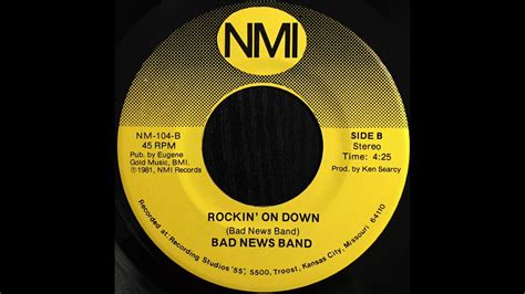 Bad News Band - Rockin' On Down - YouTube