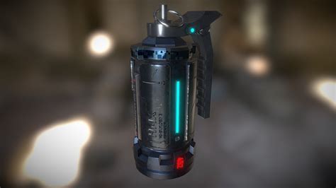 Sci-Fi Grenade - 3D model by NikiYani [6f7471b] - Sketchfab