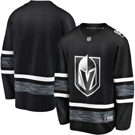 Men's Vegas Golden Knights Fanatics Branded Black 2019 NHL All-Star Game Replica Jersey