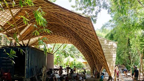 Hyperbolic Paraboloids in Bamboo Architecture - Bamboo U