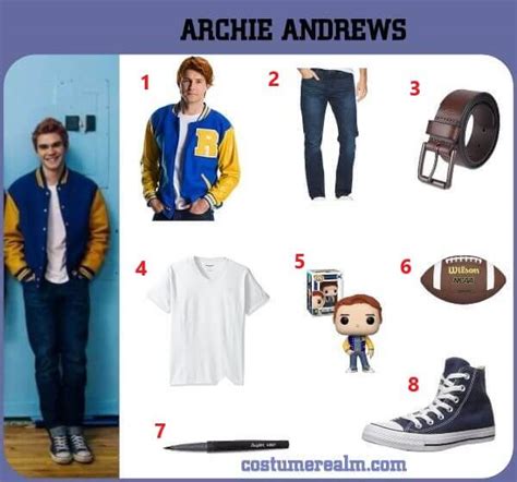 How To Dress Like Archie Andrews Costume Guide, Diy Riverdale Archie ...